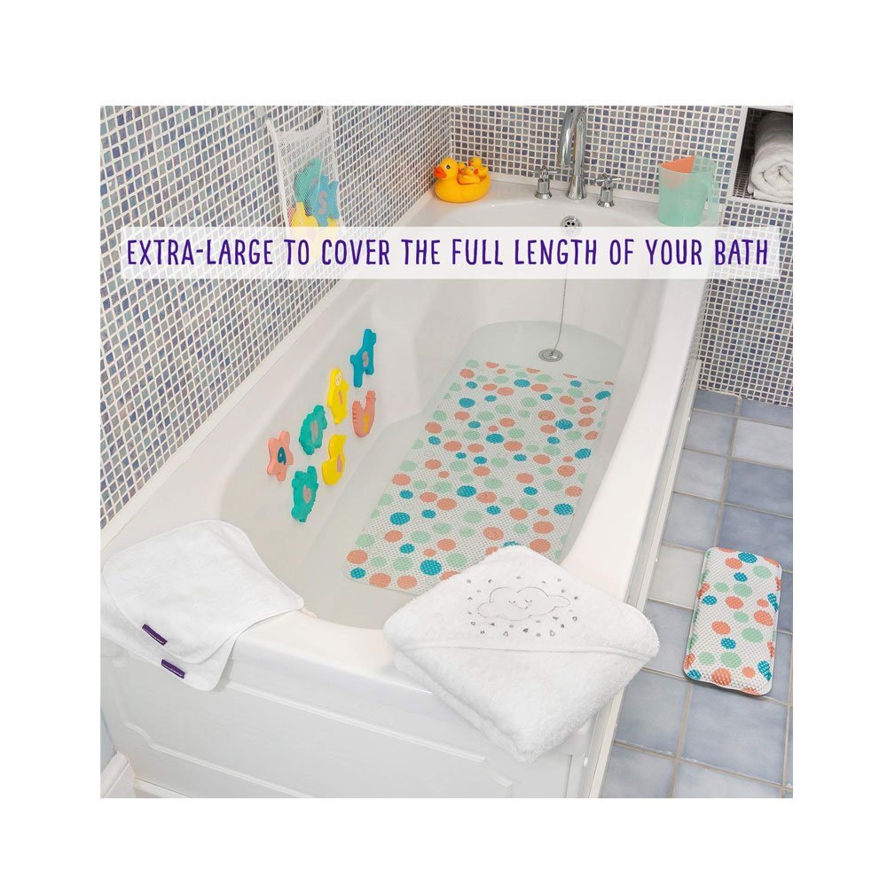 Clevamama Set covoras antiderapant si genunchiera pentru baie 3505