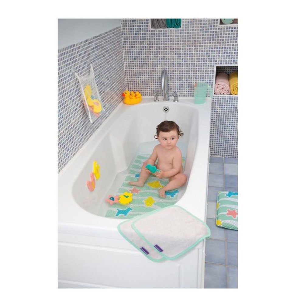 Clevamama Set covoras antiderapant si genunchiera pentru baie 3508