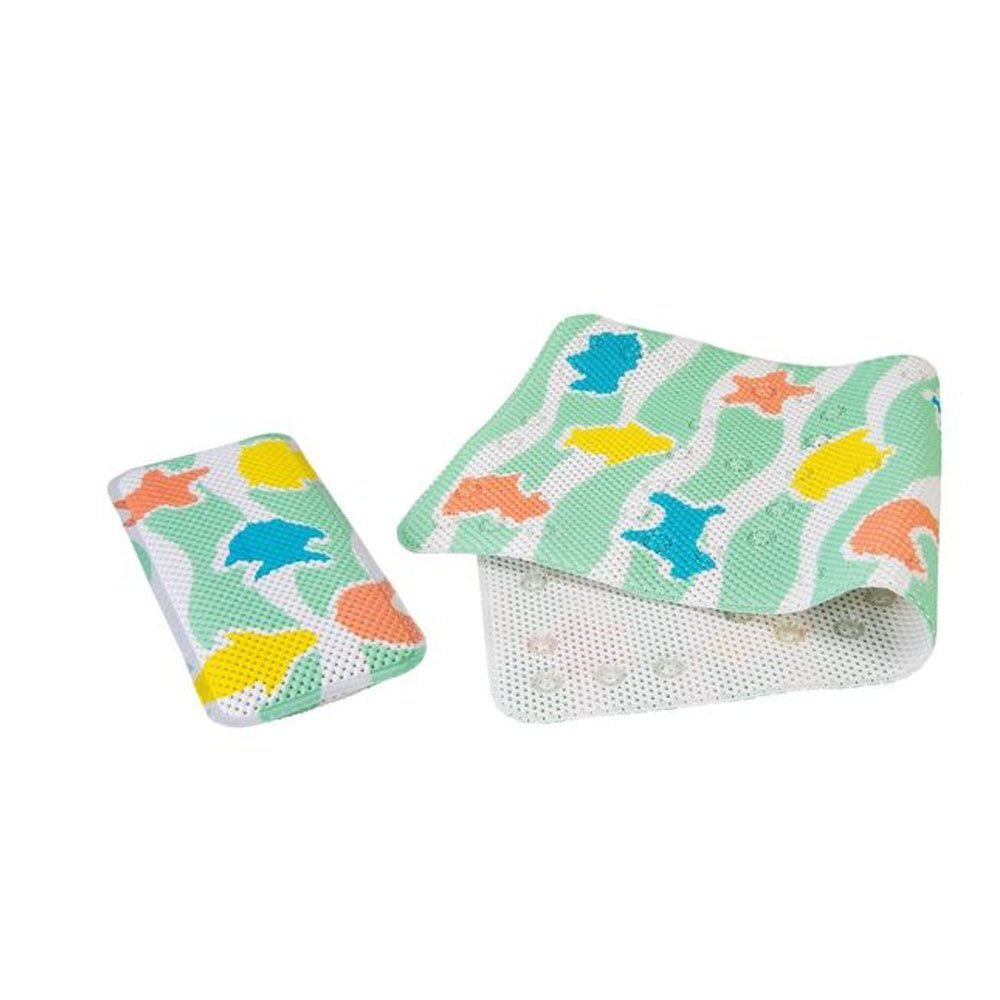 Clevamama Set covoras antiderapant si genunchiera pentru baie 3508