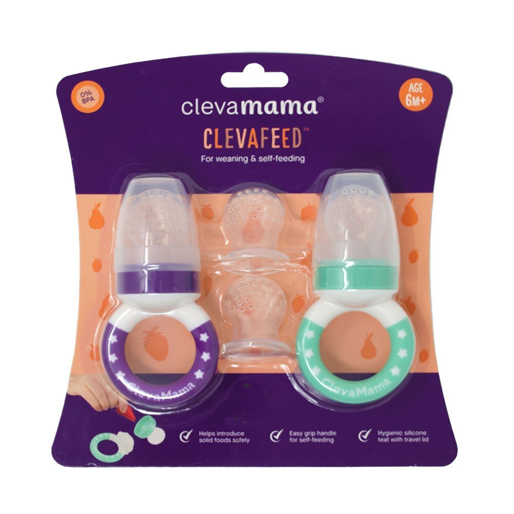 Clevamama Set dispozitive de hranire din silicon 3014