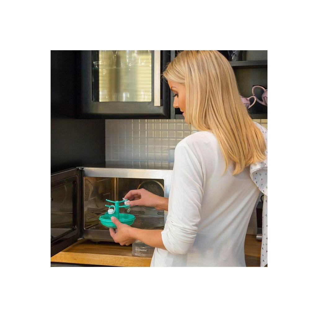 Clevamama Sterilizator suzete turcoaz