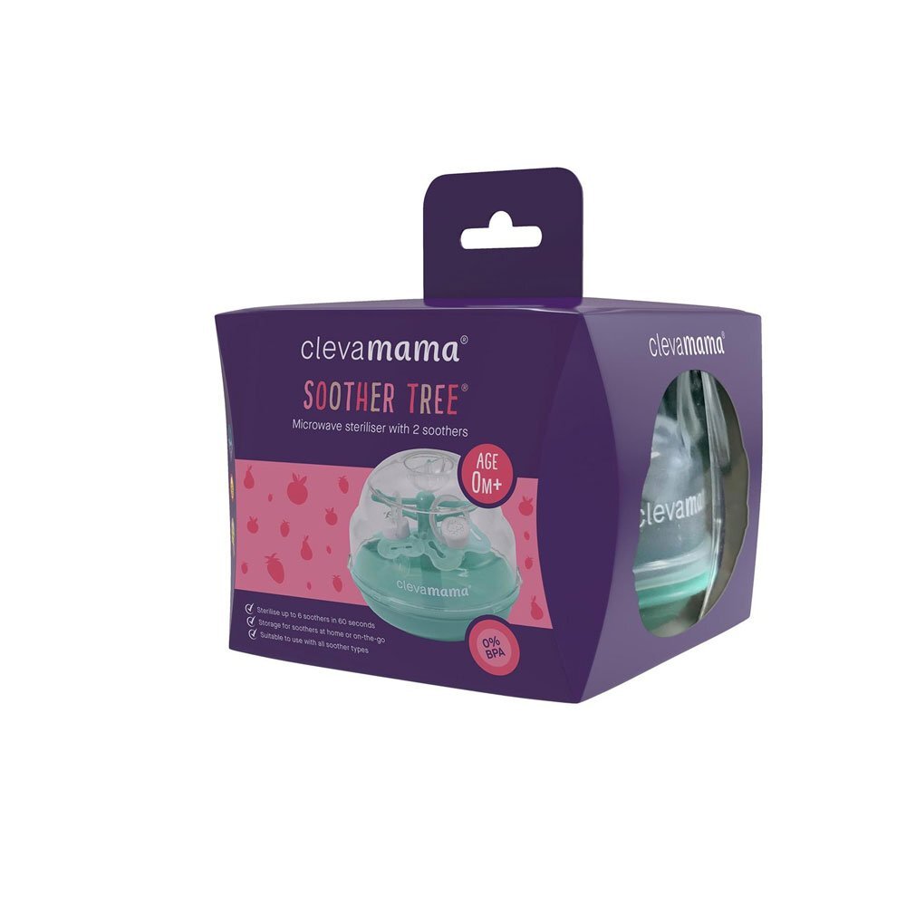 Clevamama Sterilizator suzete turcoaz