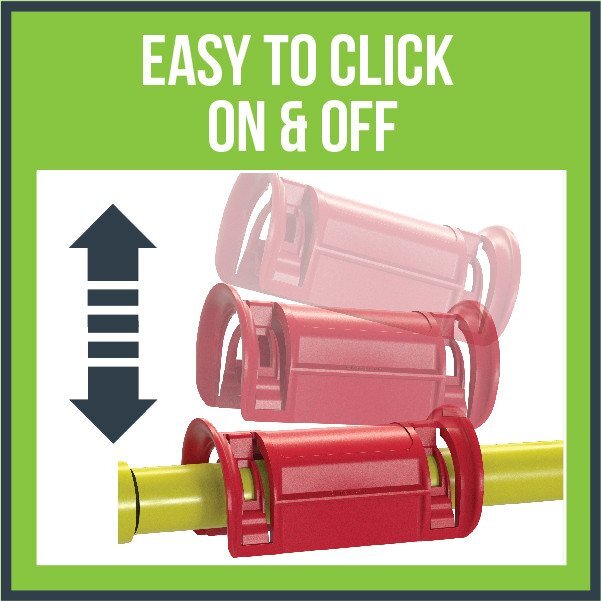 Clicstoys Manere detasabile Clictoys pentru carucior