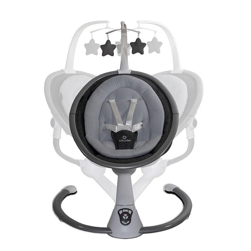 COCCOLLE Balansoar multifunctional cu telecomanda Freya Anthracite