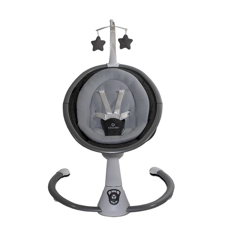 COCCOLLE Balansoar multifunctional cu telecomanda Freya Anthracite