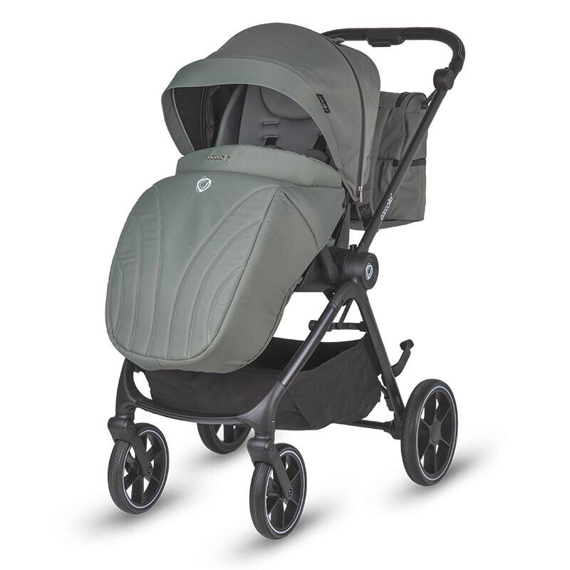 COCCOLLE Carucior modular 2 in 1 Serry Moss Green + Scoica auto iSize Knox Black