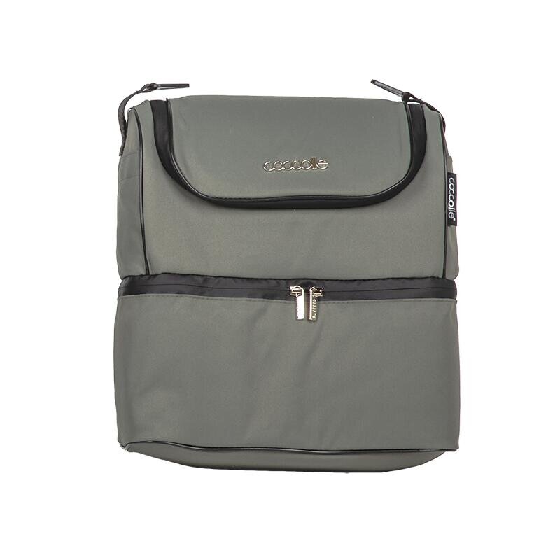 COCCOLLE Carucior modular 2 in 1 Serry Moss Green + Scoica auto iSize Knox Black