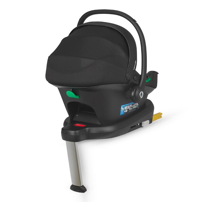 COCCOLLE Carucior modular 4 in 1 pentru copii Lissia Butternut Beige cu Scoica auto iSize Knox Black si Baza isofix iSize Knox