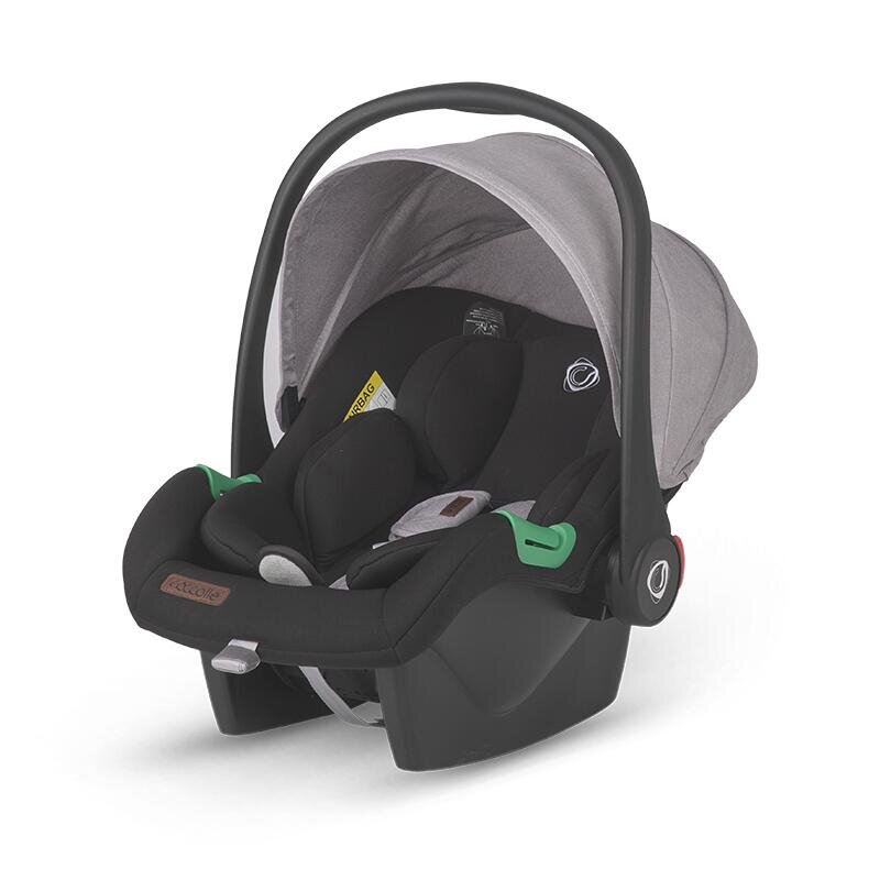 COCCOLLE Carucior pentru copii Melora Moonlit Grey 3 in 1 Transformabil Reversibil Cadru din aluminiu Pliere compacta Maner ajustabil Spatar reglabil si Accesorii incluse