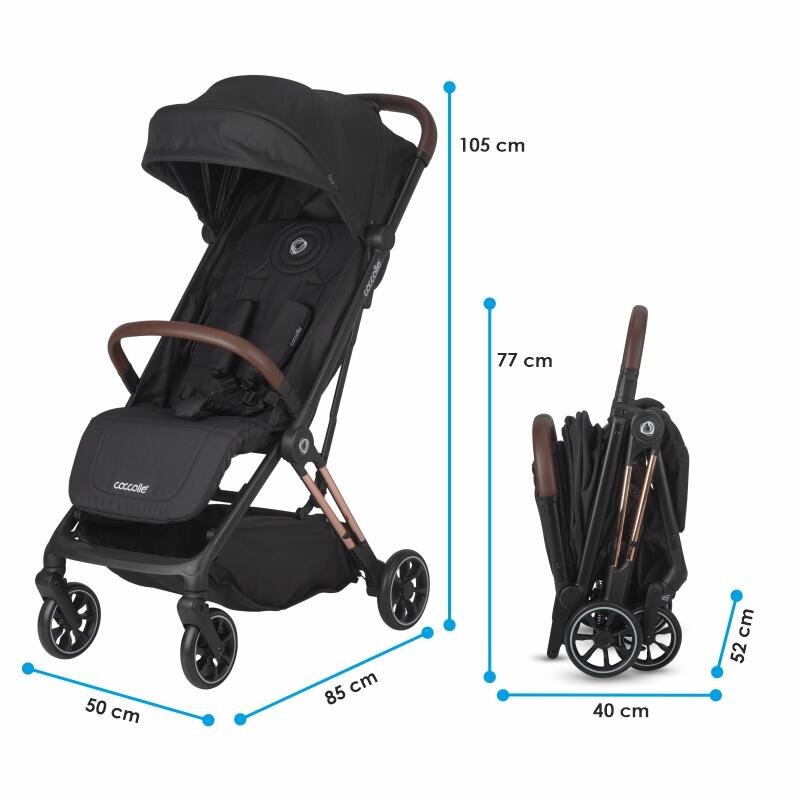 COCCOLLE Carucior sport Beyla cu pliere automata Gold LE