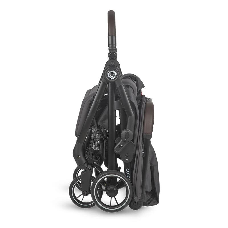 COCCOLLE Carucior sport cu pliere compacta automata Arella Cadru aluminiu Roti detasabile Spatar reglabil Prrotectie UV Centura de siguranta in 5 puncte Copertina extensibila Ventilatie Sarcina maxima 22 kg Dark Pear