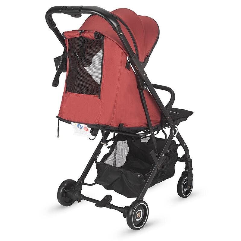 COCCOLLE Carucior sport tip troller Alla Pliere cu o singura mana Cadru aluminiu Copertina cu parasolar si sectiune mesh Spatar reglabil Cos cumparaturi Bara protectie Centuri in 5 puncte Suport pahar Greutate 5.6 kg