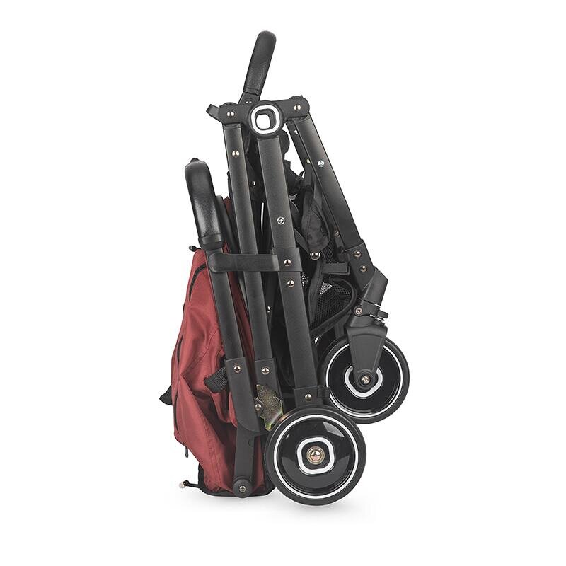 COCCOLLE Carucior sport tip troller Alla Pliere cu o singura mana Cadru aluminiu Copertina cu parasolar si sectiune mesh Spatar reglabil Cos cumparaturi Bara protectie Centuri in 5 puncte Suport pahar Greutate 5.6 kg