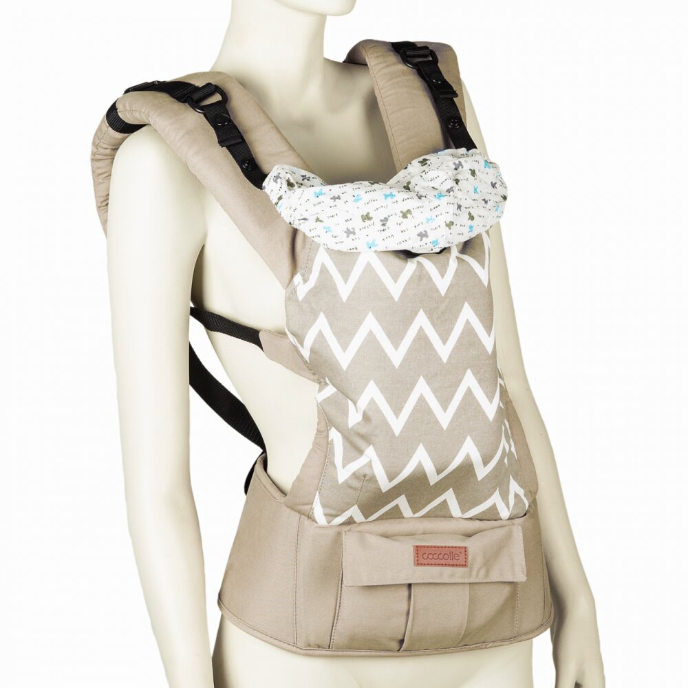 COCCOLLE Marsupiu ergonomic Libra Gri