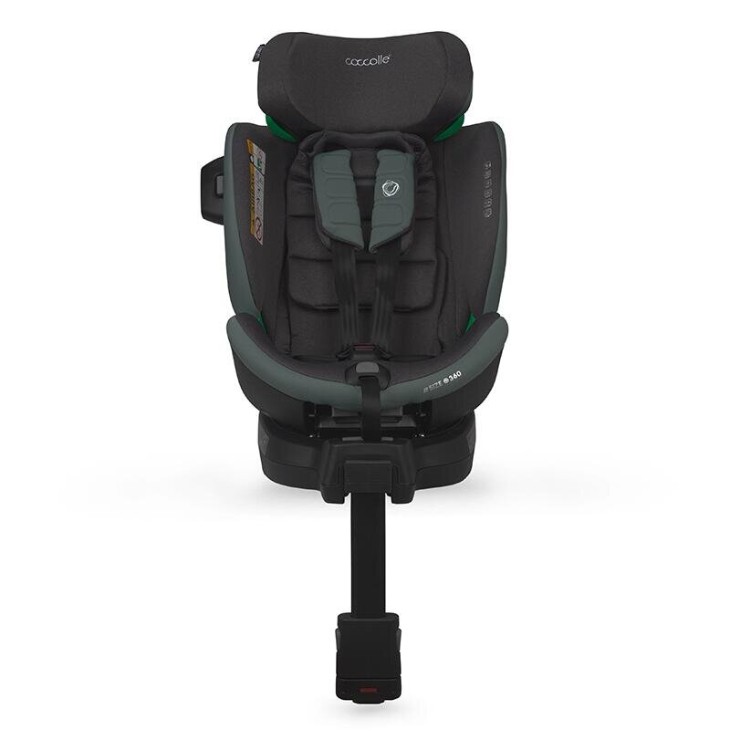 COCCOLLE Scaun auto iSize Mago Greenstone 40-150 cm isofix picior de fixare rotire 360 grade tetiera reglabila