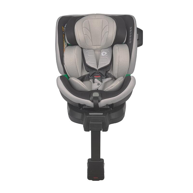 COCCOLLE Scaun auto iSize Mago Jet Black 40-150 cm isofix picior de fixare rotire 360 grade tetiera reglabila