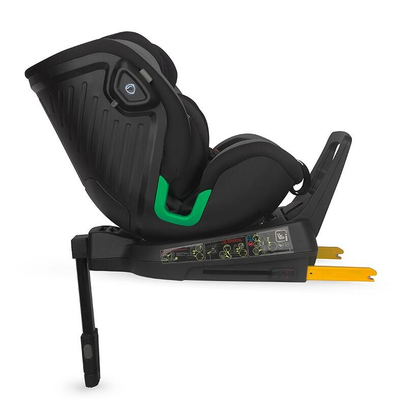 COCCOLLE Scaun auto iSize Mago Neutral Grey 40-150 cm isofix picior de fixare rotire 360 grade tetiera reglabila