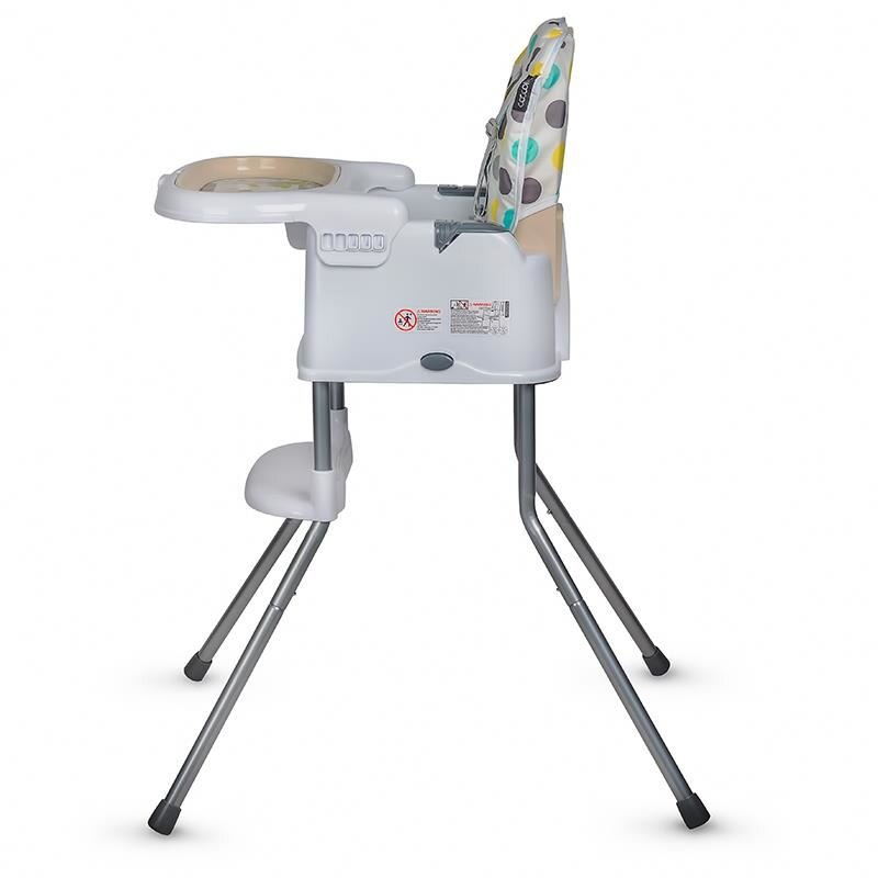 COCCOLLE Scaun de luat masa 2in1 pentru copii Ziti multifunctional Cu functie de inaltator Centuri in 5 puncte Spatar reglabil in 2 pozitii Tavita reglabila in 3 pozitii Dispozitiv anti-alunecare sub tavita pana la 15 k
