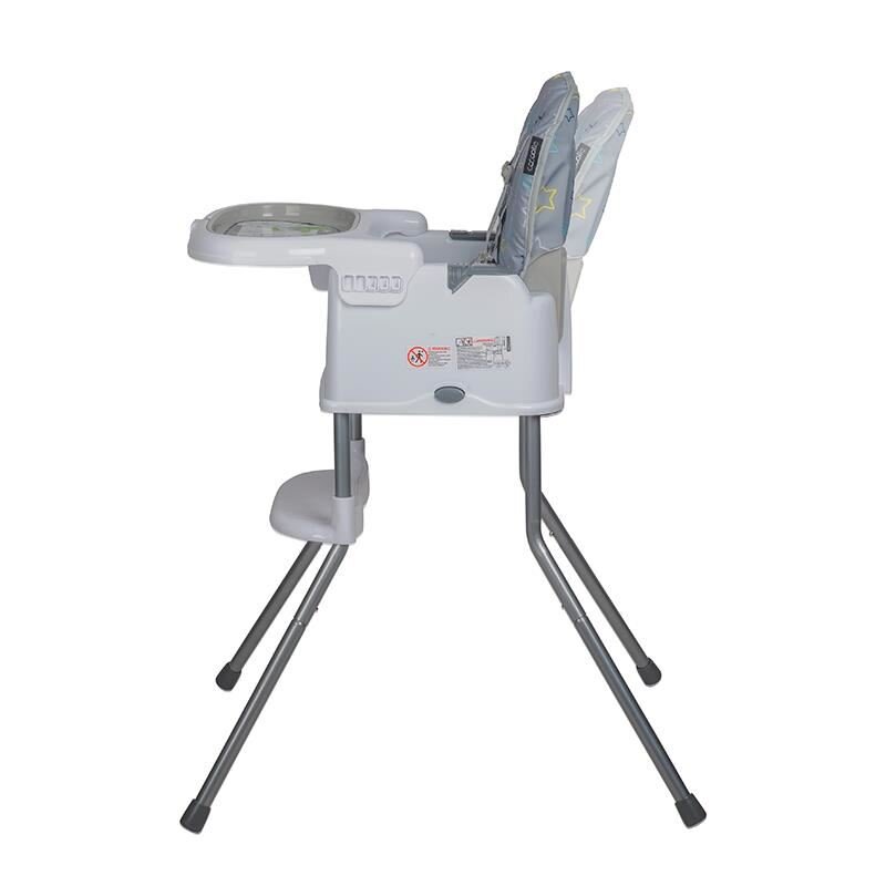 COCCOLLE Scaun de luat masa 2in1 pentru copii Ziti multifunctional Cu functie de inaltator Centuri in 5 puncte Spatar reglabil in 2 pozitii Tavita reglabila in 3 pozitii Dispozitiv anti-alunecare sub tavita pana la 15 k