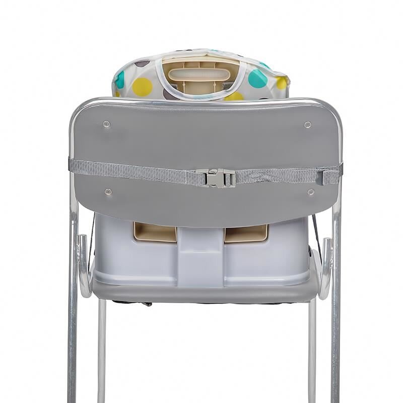 COCCOLLE Scaun de luat masa 2in1 pentru copii Ziti multifunctional Cu functie de inaltator Centuri in 5 puncte Spatar reglabil in 2 pozitii Tavita reglabila in 3 pozitii Dispozitiv anti-alunecare sub tavita pana la 15 k