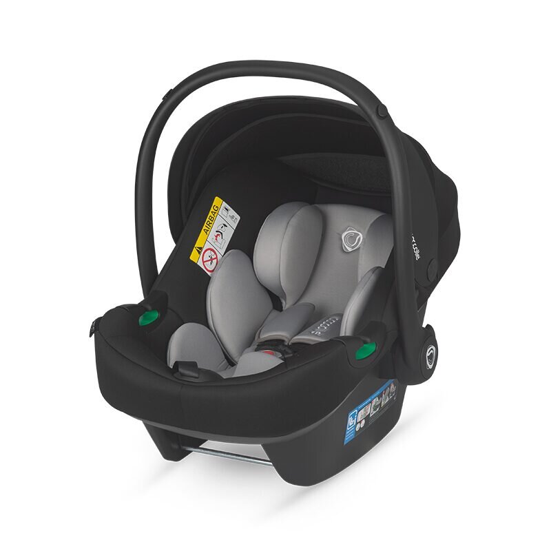 COCCOLLE Scoica auto iSize Knox Greystone husa detasabila insert din spuma de memorie