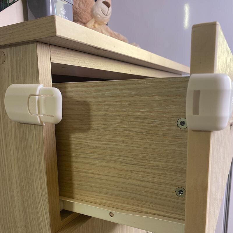 COCCOLLE Set 2 protectii pentru usi si sertare 75x75x40mm