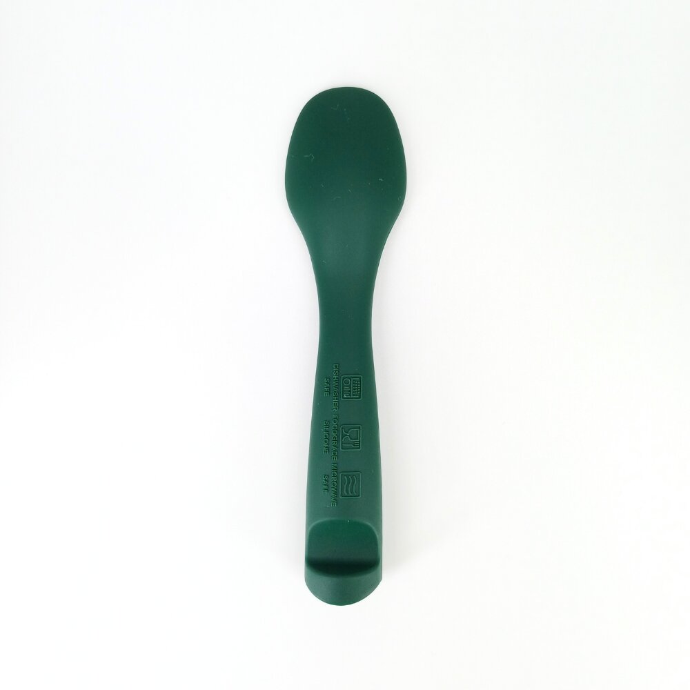 Coccorito Lingurita din silicon Dark Green