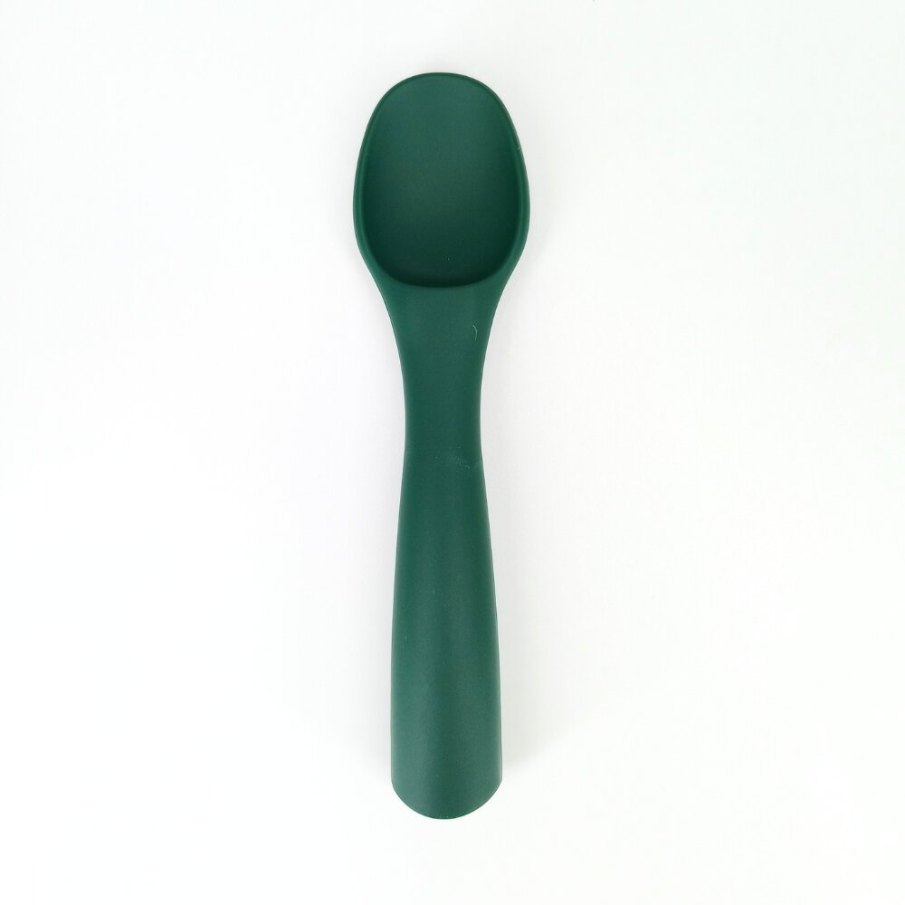 Coccorito Lingurita din silicon Dark Green