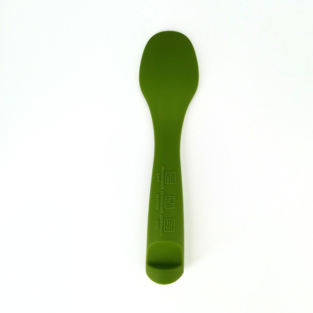Coccorito Lingurita din silicon Green