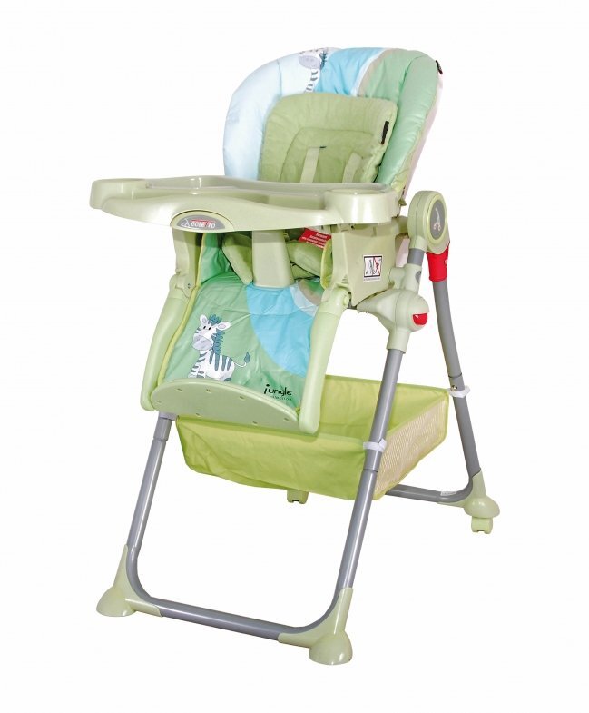 COLETTO Scaun pentru masa Jungle Zebra