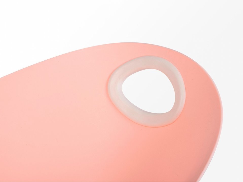 Colibro Cadita ergonomica 2 in 1 Spa Roz 86 cm reductor detasabil si dop de scurgere
