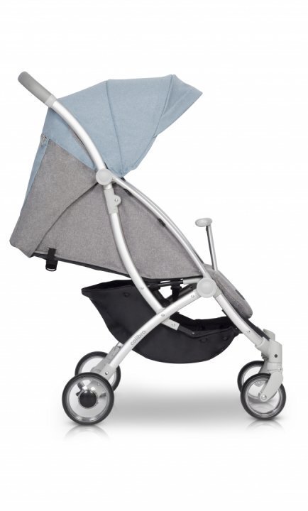 Colibro Carucior sport pliabil cu o singura mana Cadru din aluminiu rezistent Spatar reglabil pentru somn sau explorare pelerina de ploaie si husa pentru picioare incluse Clip Sky