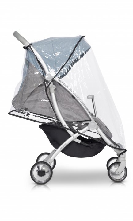 Colibro Carucior sport pliabil cu o singura mana Cadru din aluminiu rezistent Spatar reglabil pentru somn sau explorare pelerina de ploaie si husa pentru picioare incluse Clip Sky
