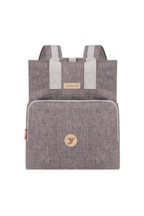 Colibro Geanta atasabila de carucior cu bretele reglabile si 10 buzunare Pop 36 x 30 x 15 cm Dove