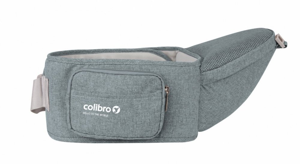 Colibro Marsupiu ergonomic 6 in 1 Honey cu scaun detasabil Curelele late si confortabile Baza ergonomica rigida Curele late si ajustabile Cool