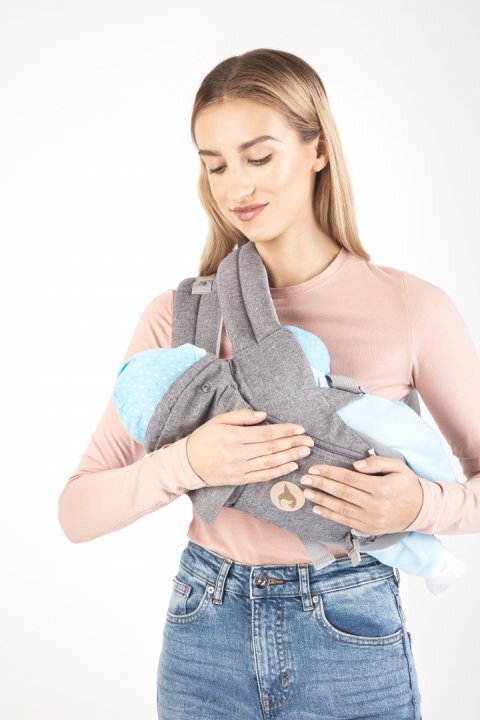 Colibro Marsupiu ergonomic 6 in 1 Honey cu scaun detasabil Curelele late si confortabile Baza ergonomica rigida Curele late si ajustabile Cool
