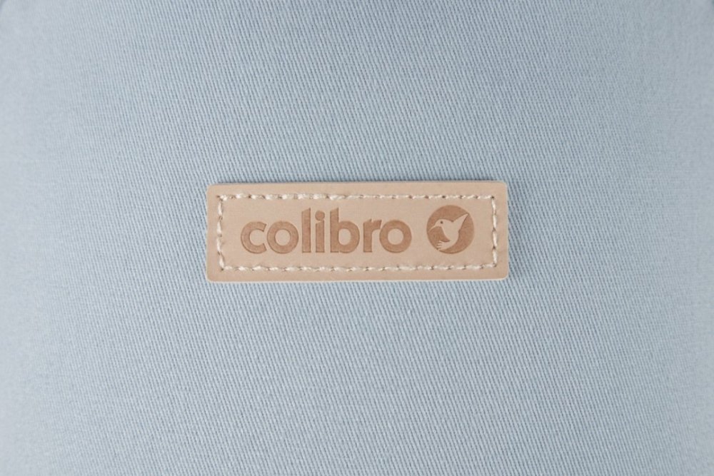 Colibro Marsupiu ergonomic 6 in 1 Honey cu scaun detasabil Curelele late si confortabile Baza ergonomica rigida Curele late si ajustabile Sky