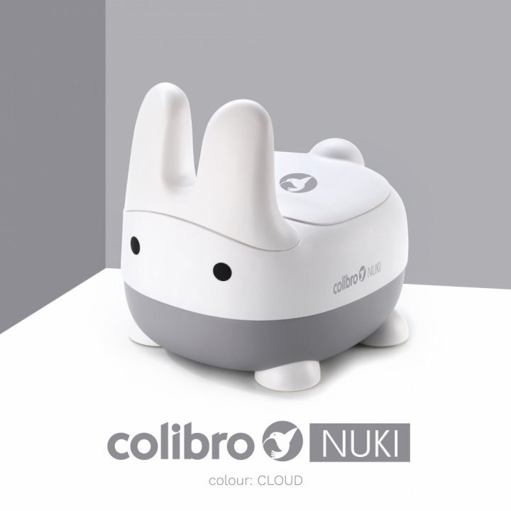 Colibro Olita cu capac si insertie detasabile cu picioruse stabile antiderapante 26 x 31 x 18 cm Iepurasul Nuki Cloud
