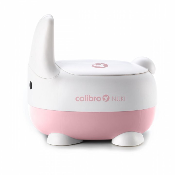 Colibro Olita cu capac si insertie detasabile cu picioruse stabile antiderapante 26 x 31 x 18 cm Iepurasul Nuki Rose
