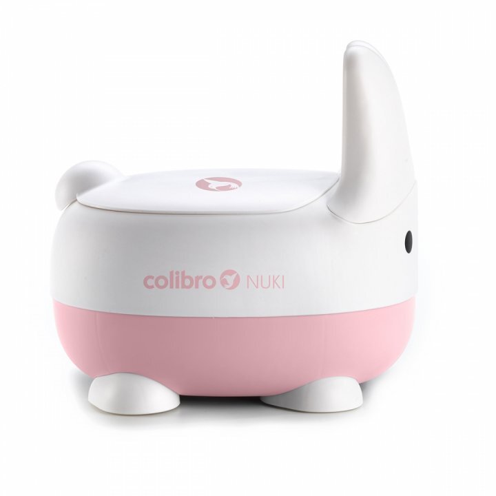 Colibro Olita cu capac si insertie detasabile cu picioruse stabile antiderapante 26 x 31 x 18 cm Iepurasul Nuki Rose