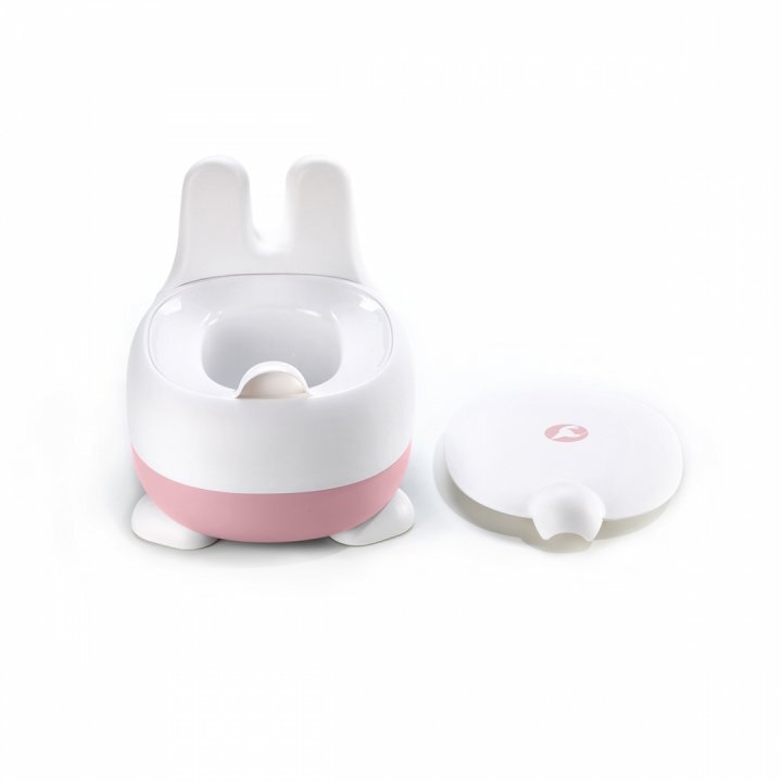 Colibro Olita cu capac si insertie detasabile cu picioruse stabile antiderapante 26 x 31 x 18 cm Iepurasul Nuki Rose