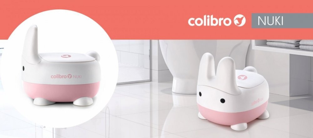 Colibro Olita cu capac si insertie detasabile cu picioruse stabile antiderapante 26 x 31 x 18 cm Iepurasul Nuki Rose
