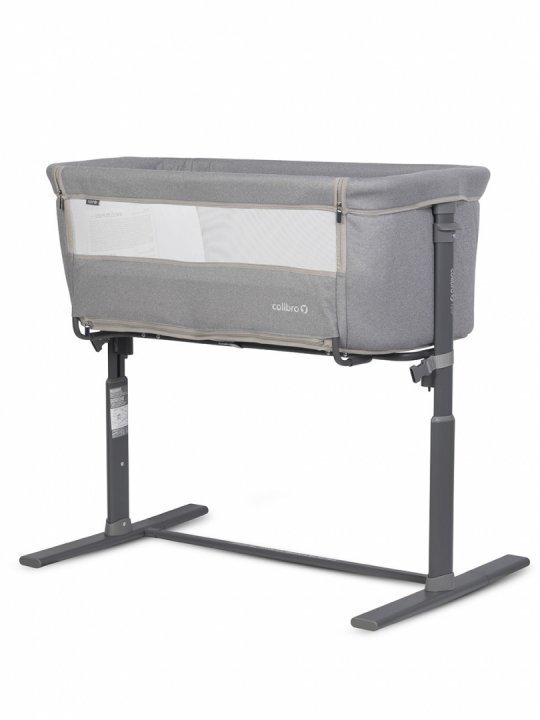 Colibro Patut Co-Sleeper 2 in 1 pentru copii Nap Bassinet cu saltea inclusa inaltime reglabila pe 9 nivele si unghi de inclinare de 30 de grade dimensiuni 90 x 58 cm Dove