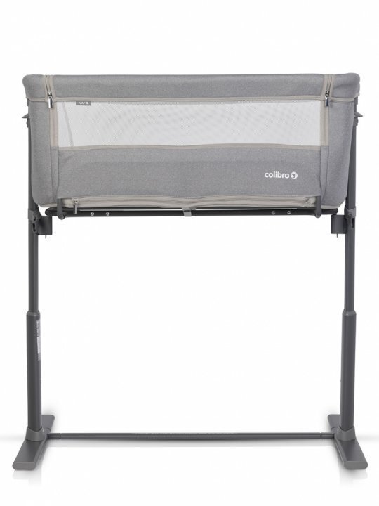 Colibro Patut Co-Sleeper 2 in 1 pentru copii Nap Bassinet cu saltea inclusa inaltime reglabila pe 9 nivele si unghi de inclinare de 30 de grade dimensiuni 90 x 58 cm Dove