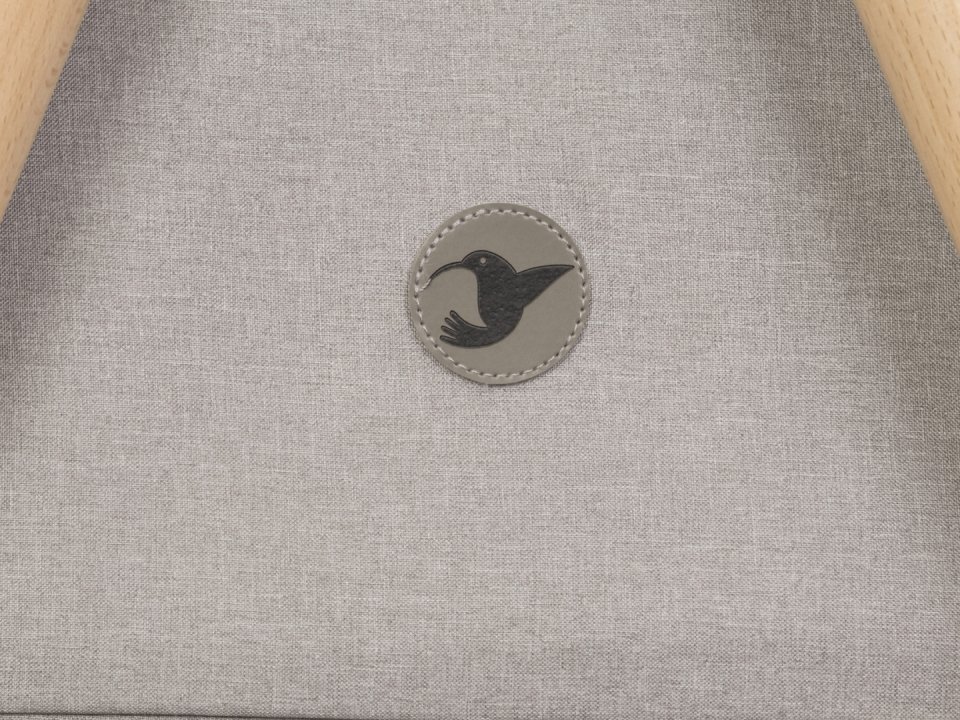Colibro Patut pentru nou nascut Lindo cu saltea si protectie contra insectelor dimensiune 90 x 53 cm Dove