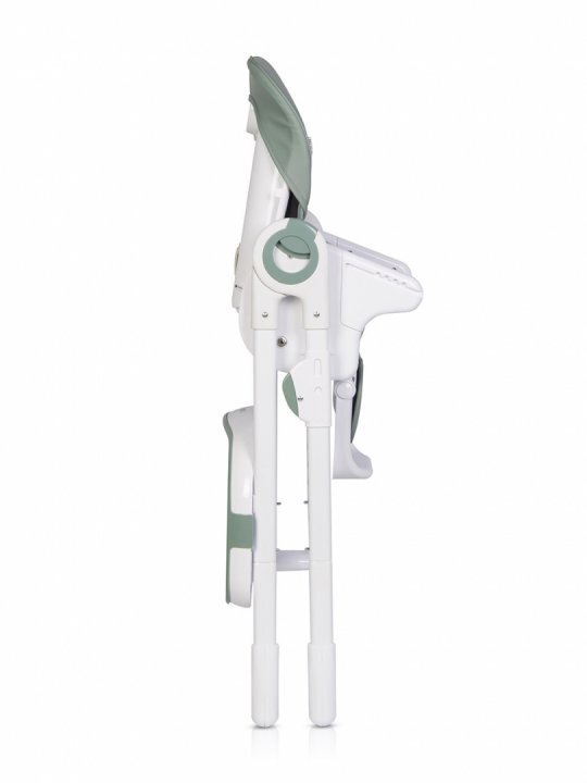 Colibro Scaun de masa multifunctional 2 in 1 pliabil reglabil pe inaltime cu Centura de siguranta si 2 tavite de servire Noto Agava