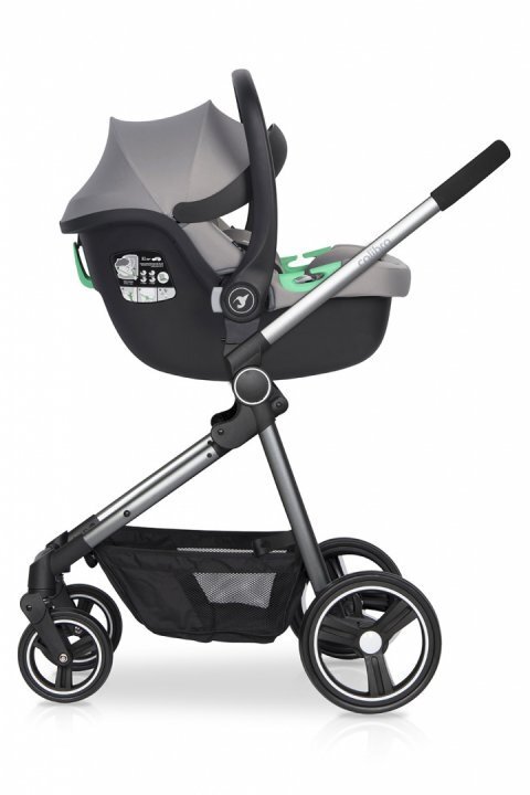 Colibro Scoica auto Petit i-Size omologata R129 cu tetiera reglabila copertina ajustabila maner de transport ajustabil pentru copii intre 40-87 cm sau 0-13 kg Dove