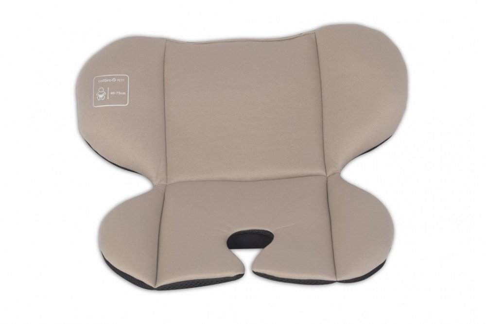 Colibro Set scoica auto si baza isofix Petit Pro pentru copii intre 40-87 cm sau 0-13 kg i-Size omologat R129 cu copertina si maner de transport ajustabil Camel
