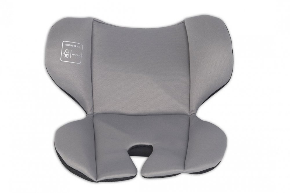 Colibro Set scoica auto si baza isofix Petit Pro pentru copii intre 40-87 cm sau 0-13 kg i-Size omologat R129 cu copertina si maner de transport ajustabil Dove