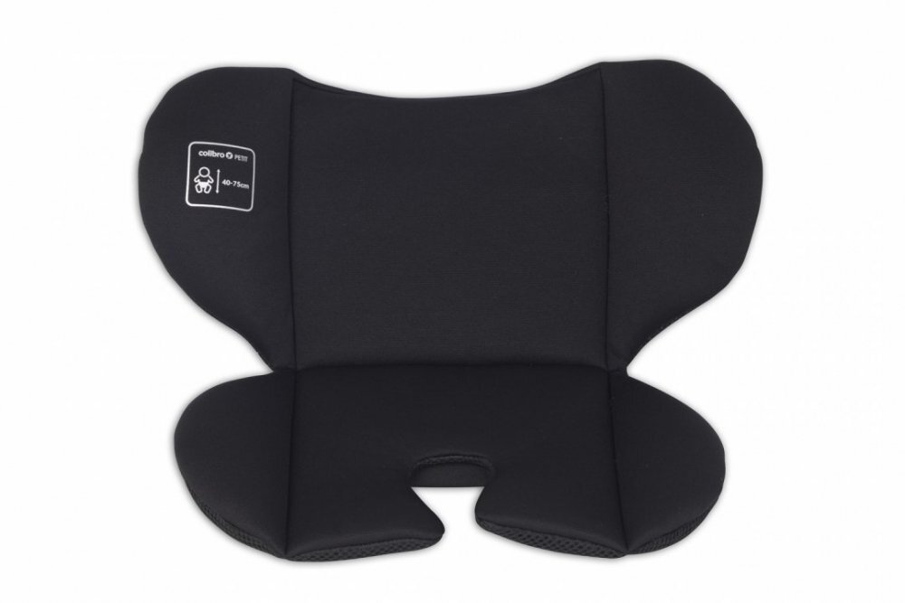 Colibro Set scoica auto si baza isofix Petit Pro pentru copii intre 40-87 cm sau 0-13 kg i-Size omologat R129 cu copertina si maner de transport ajustabil Onyx